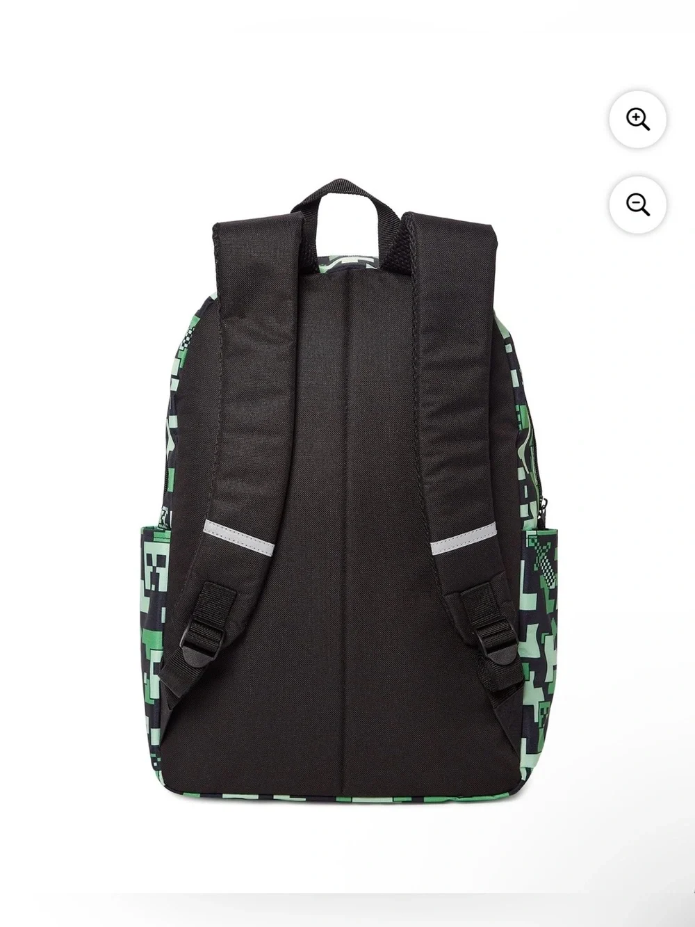 Minecraft Pixel Camo Green Backpack